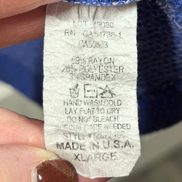 Nally & Millie Pullover Hoodie Size XL Lightweight Made in USA Casual Loungewear - Picture 4 of 4